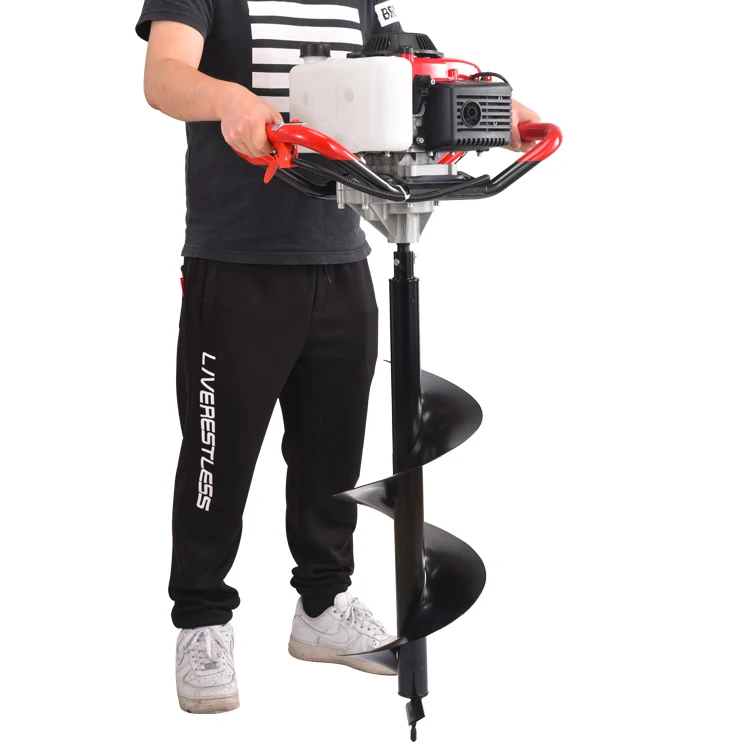 Agricultural Soil Auger Machine Tree Planting Digging Machine Super Popular Gasoline Earth Auger Ground Digging Machine