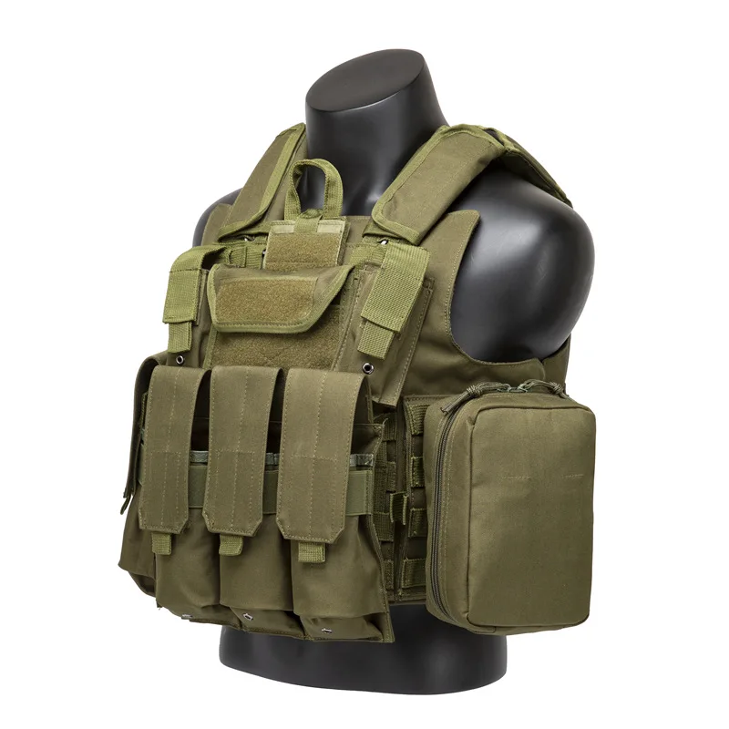 Chengzhi Nylon Design Gilet Tactique Custom Adjustable Security Protective Tactical Vest