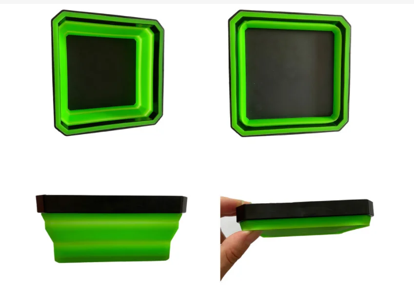 silicone tool organizer magnetic tool magnetic parts tray