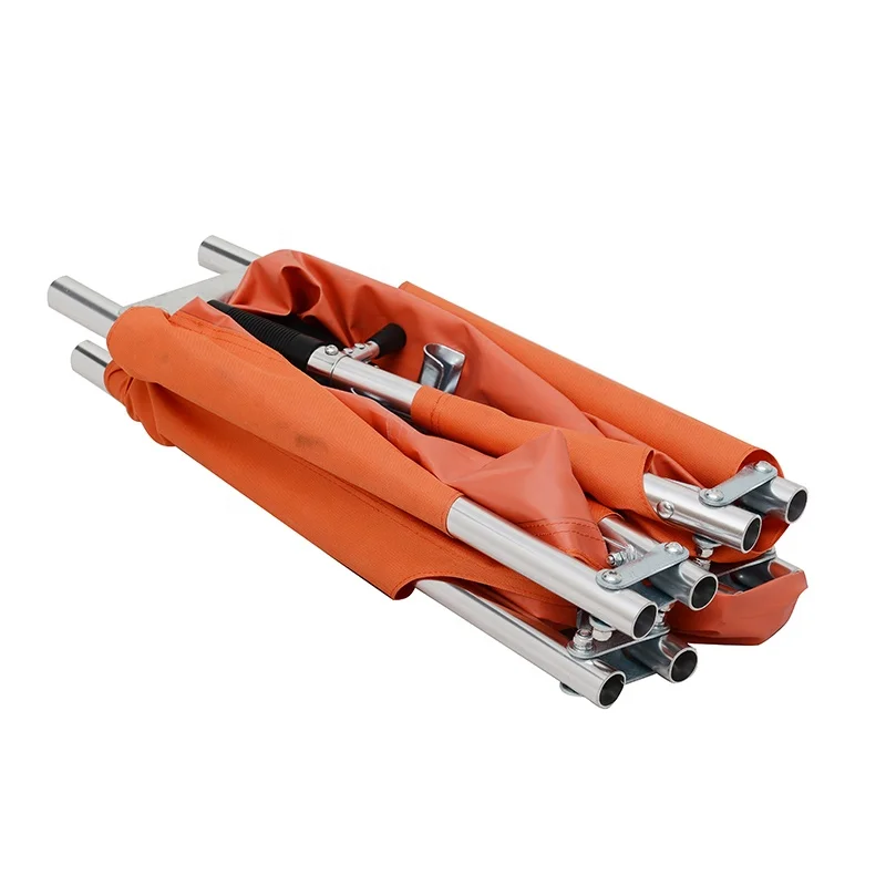 Four Folded Aluminum Alloy Stretcher for Hospital