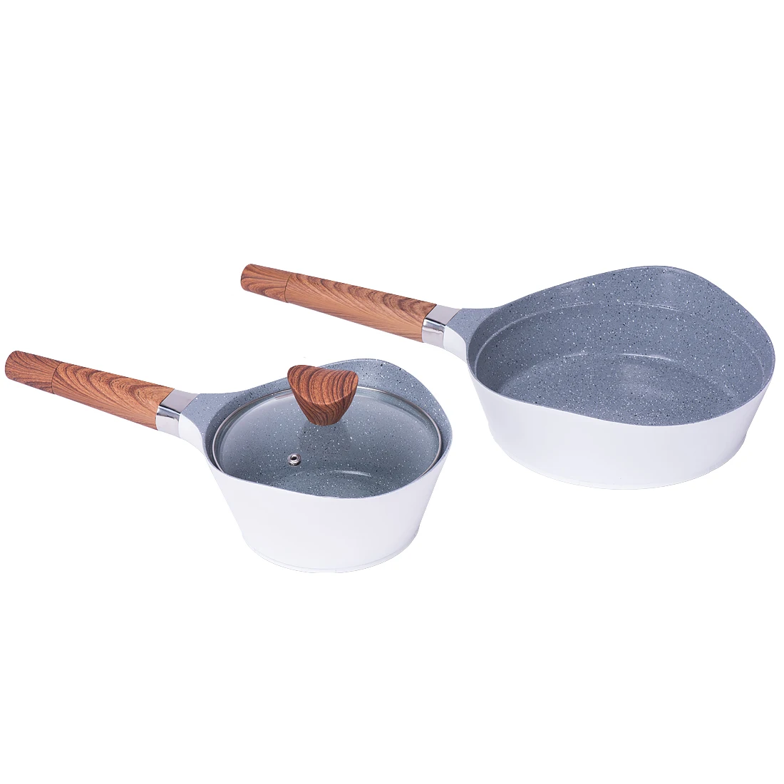 Cooklover Big Pot Large Korean Ceramic Cooking Pot And Pans Non Stick Cookware Set