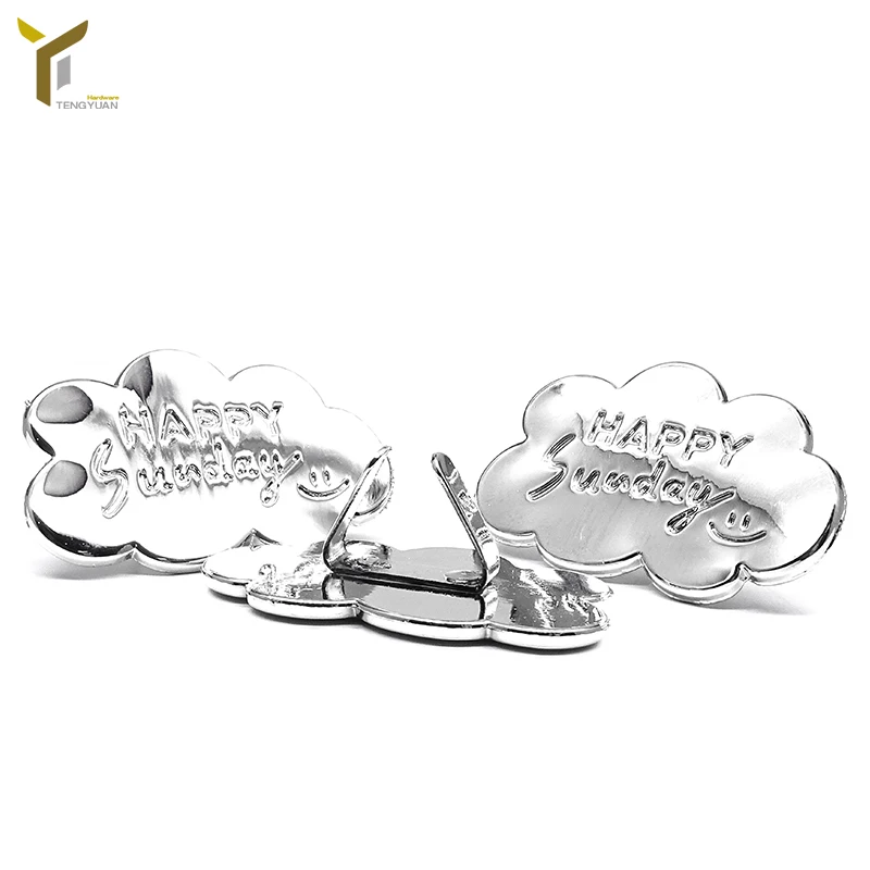  Yunduo English nickle Signage wholesale custom logo metal label letter for