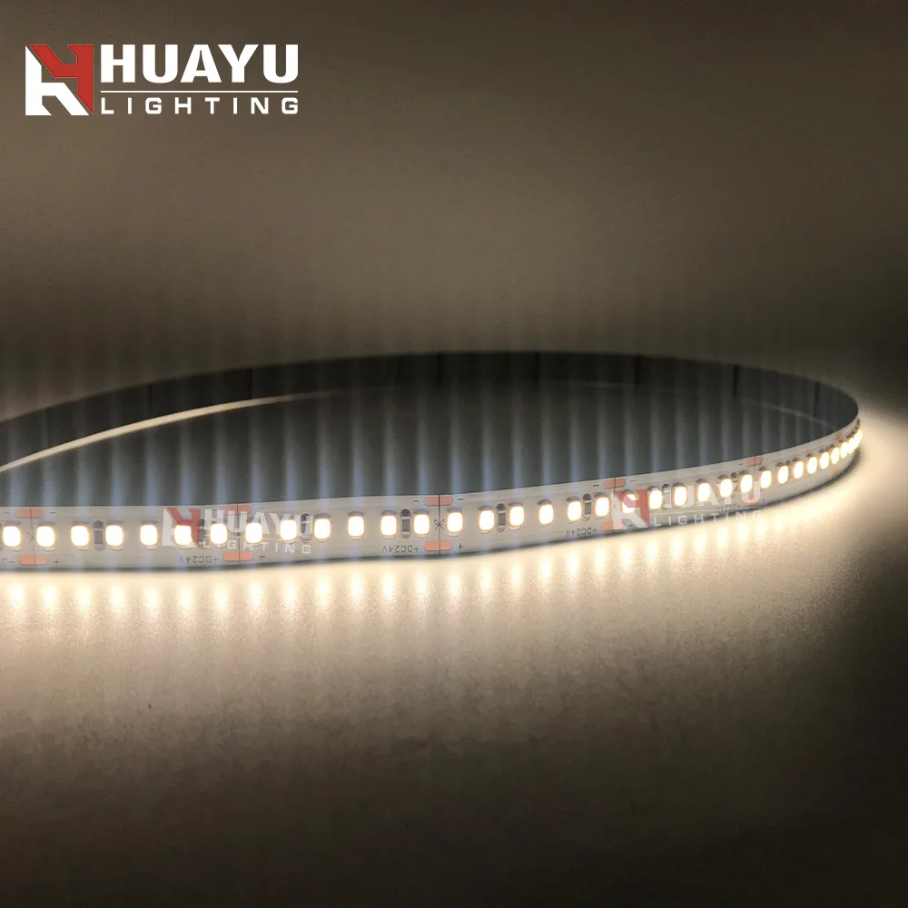 Shenzhen factory wholesale price natural white 4000K color 2835 180 diodes flexible LED Strip 12V/24V for indoor decoration
