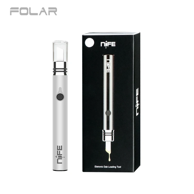 Custom logo Smoking Dab Tool ceramic heating Dabber Tool melt hot knife Wax Dab tool for dab rigs