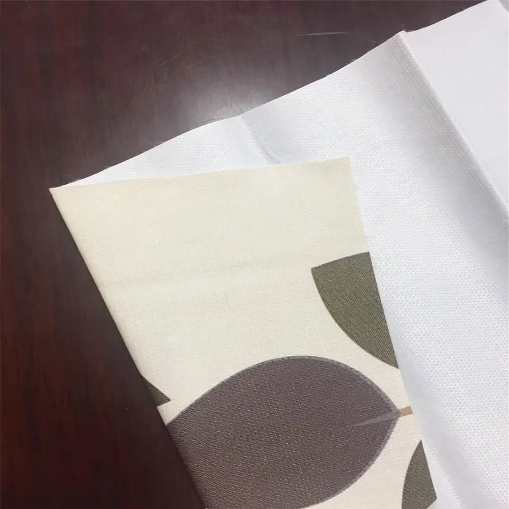 Polyester backing scrim net white scrim plain grid fabric composite for leather