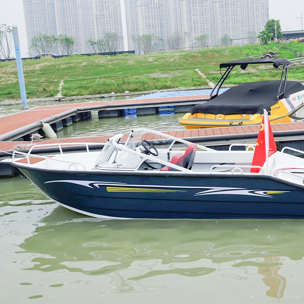 Factory Hot Sale 16 ft speed boats wholesale speed boats for water sports outboard engine speed boat for sale