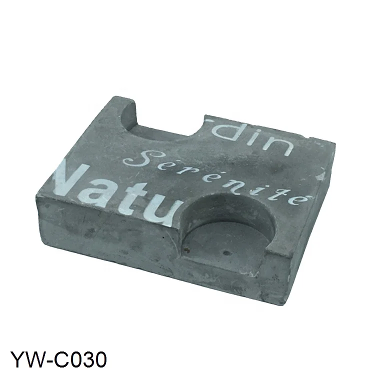 
Creative design tealight holder ceramic cement candlestick candle holder table decoration for home decor garden ornaments 