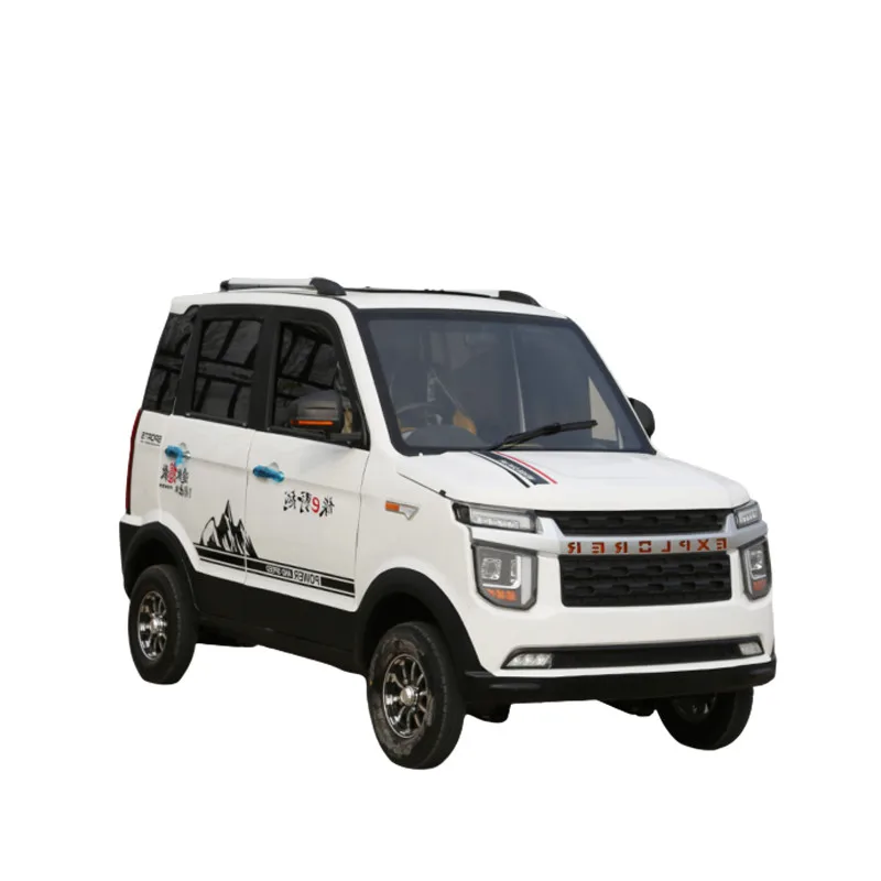 2021 City Use Four wheel Good Quality White High Speed Chinese Electric Car