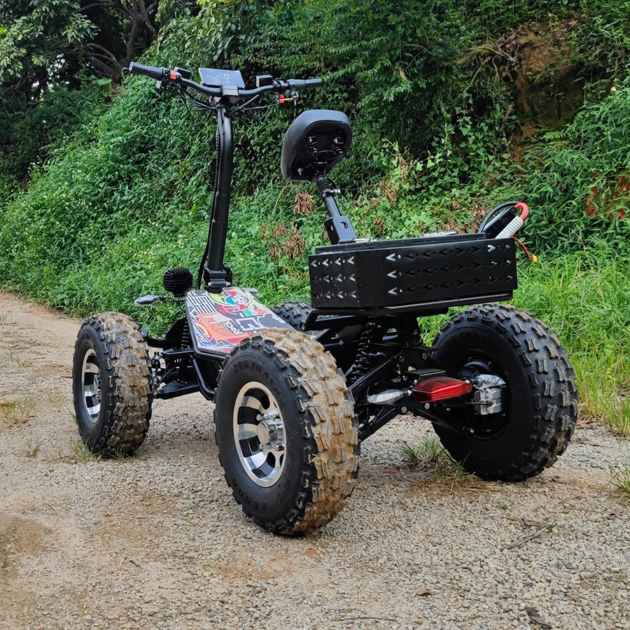 Golf motorcycle ATV off-road all terrain vehicle 60V 60AH 21-inch long distance 10000 watts electric scooter manufacturers