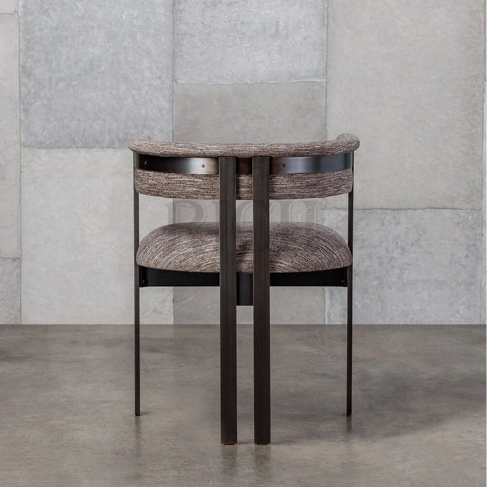 Тканевые удобные обеденные стулья Элегантные Дизайнерские итальянские для ресторана используемые кухонные столовой