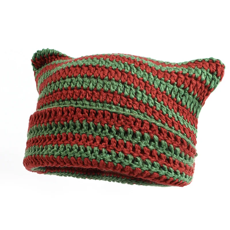 Wholesale Custom Fashion Handmade Crochet Bucket Hat Granny Square Hat Crochet Knitted Hat For Women