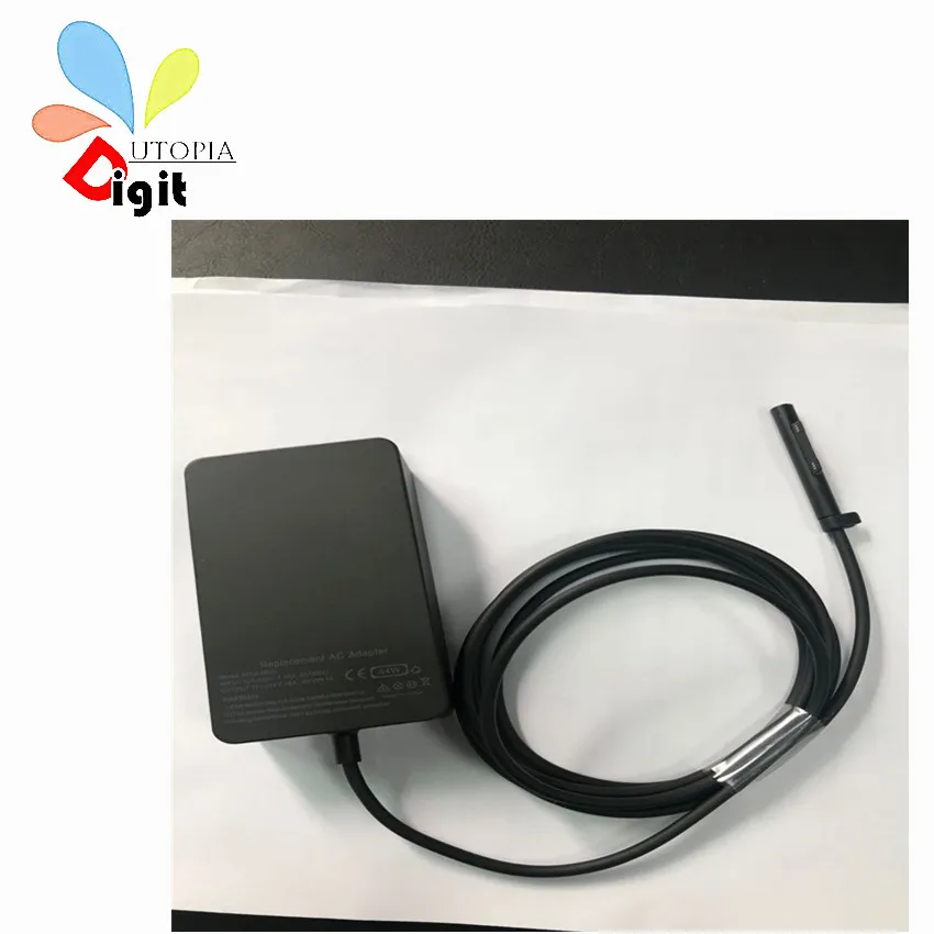 for Microsoft Surface Pro 3 Laptop Book Power Adapter Charger 44W 15v 2.58a