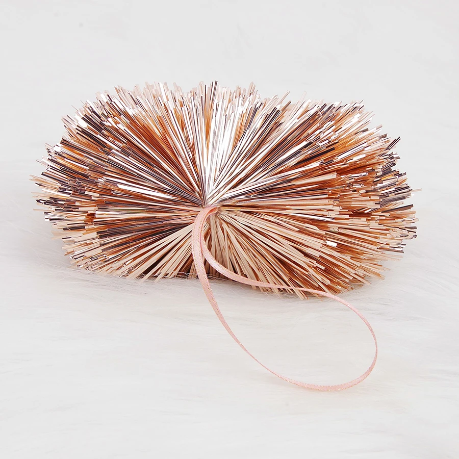 High quality PET material, environmentally friendly and exquisite heart-shaped Christmas ornament