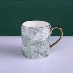 New arrival fancy design popular ceramic coffee nordic style mug for home hotel cafe office