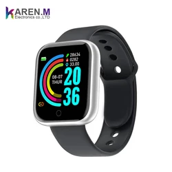 2021 Hot Selling Smart Watch D20 Y68 Reloj heart rate sensor Smart Watch Pro D20 Smartwatch Y68
