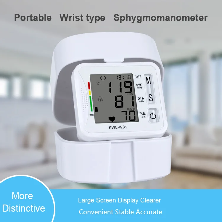 Smart Wrist Blood Pressure Monitor Best bp Monitor With Voice Functions