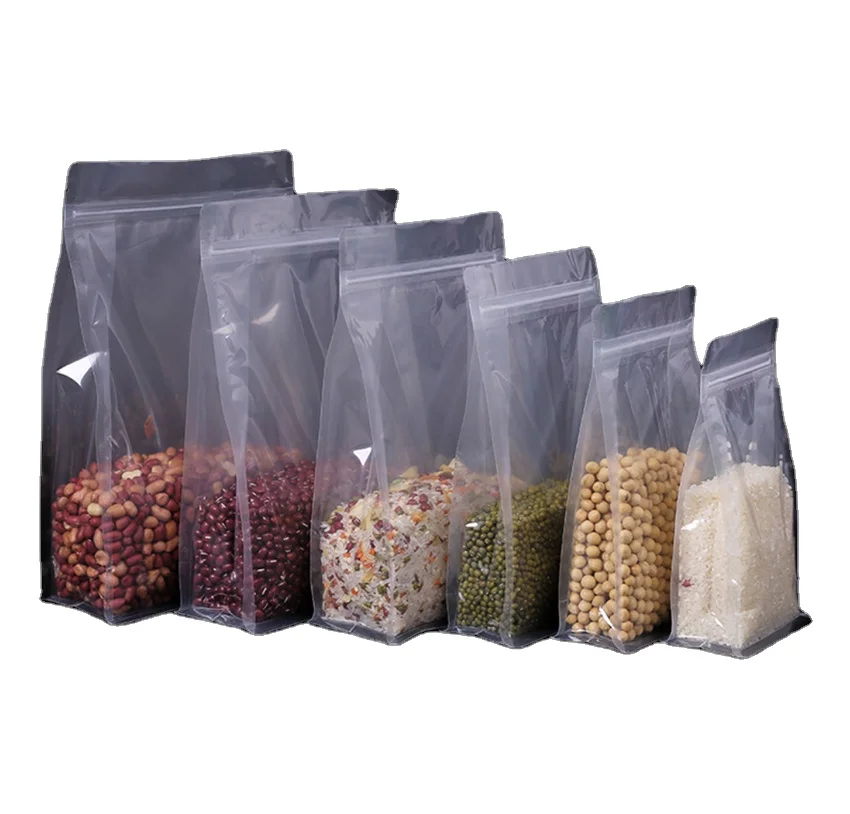 Eco-friendly  transparent  BOPP bag Self Adhesive Clear Plastic Cellophane Bags