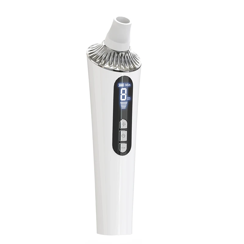 20X Microscope App Visual Rechargeable Suction Facial Pore Cleaner with 4 Replaceable blackhead remover vacuum with camera