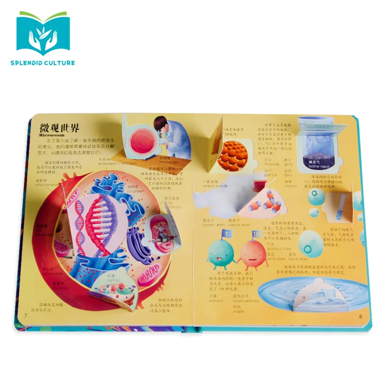 Splendid culture hardcover art book printing my first learning library customize hard children board book