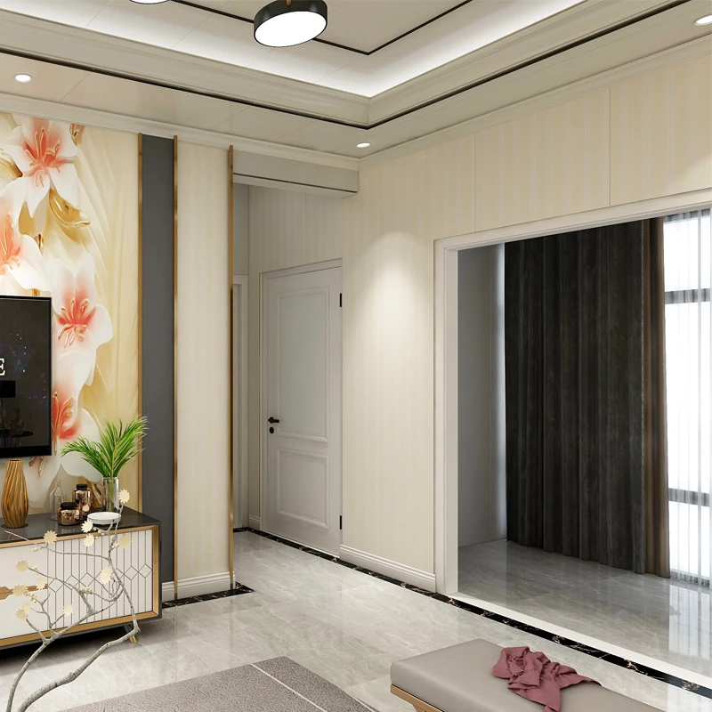 Wholesale fireproof environmental   wall panel board Bamboo decorative panel industrial style for villa