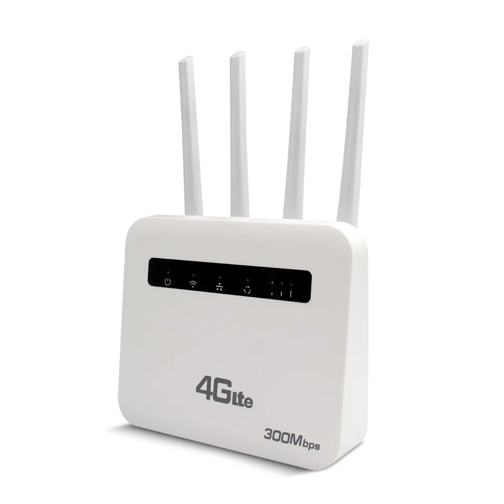 300Mbps Wifi6 4G Cellular Network Unlock 4G Wireless Wifi Modem Cpe Router With Sim Card Slot