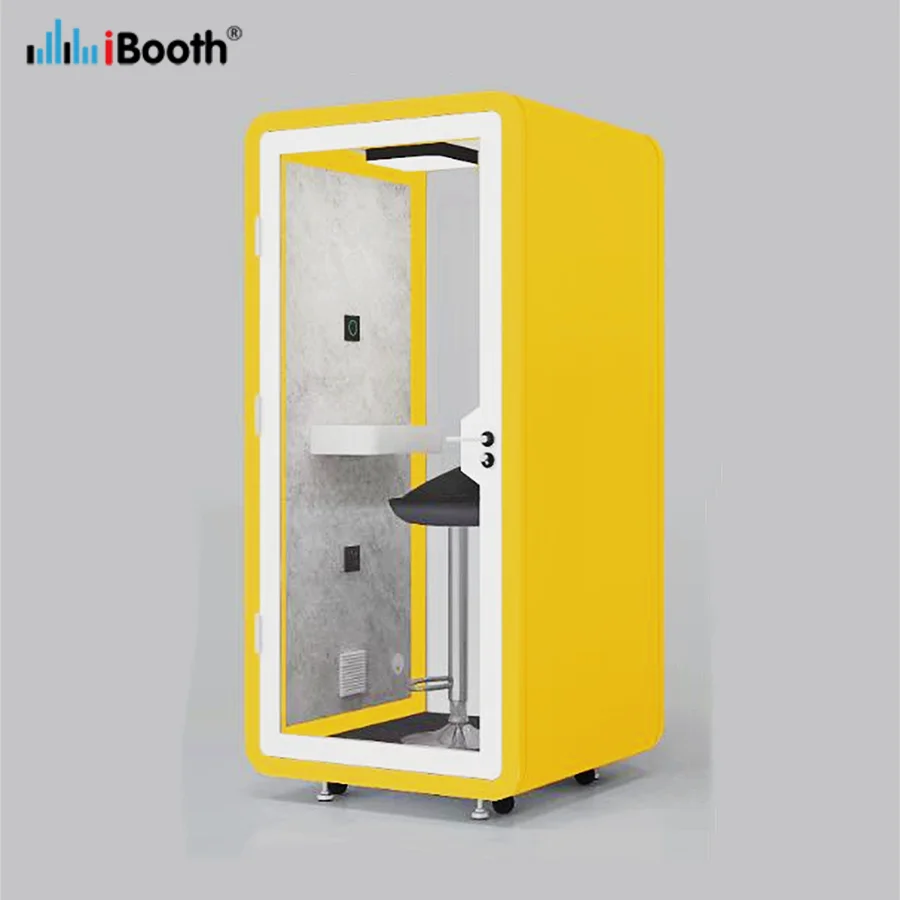 Manufacturers Working Prefabricated House Private office phone booth Fashion Noise Insulate Soundproof office booth