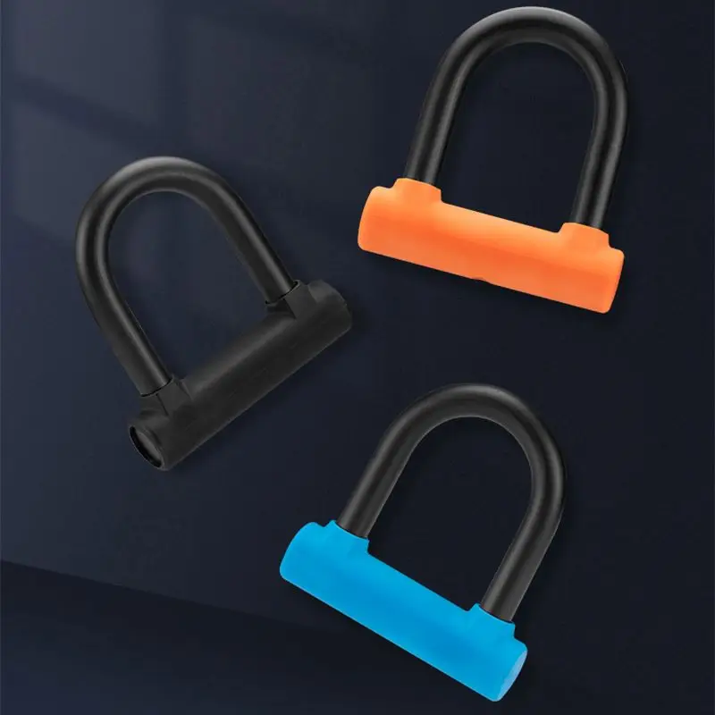 ZOYOSPORTS Anti-theft Steel Cable Lock Aluminum Alloy Connection Buckle Bicycle U-shaped Padlock