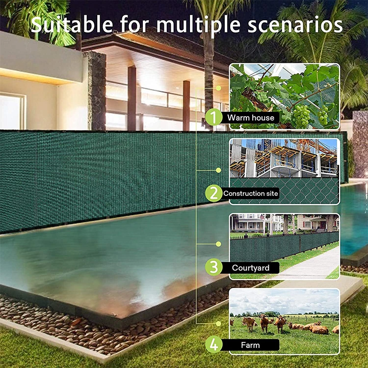 green fence screen privacy/ expandable fence privacy screen for balcony patio/outdoor garden screen