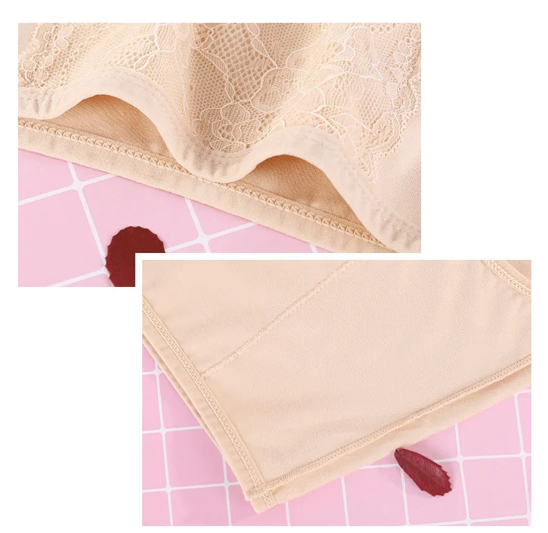 Lace Plus Size Super Big Cotton Women Underwear Panty