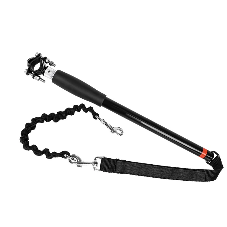 
wholesale cheap price retractable fashion bicycle dog leash bungee hands free dog leash dog bike leash 