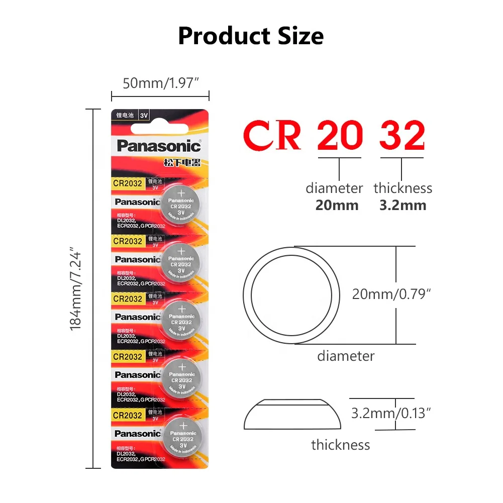Hot Sale  CR 2032  CR2025 CR2016 Lithium Button Battery 3v Nominal Voltage 220mah  1 buyer