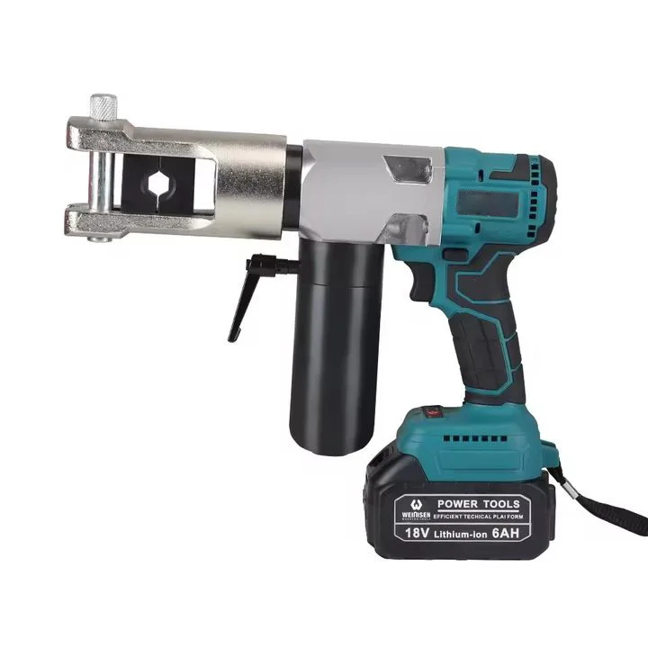 Hydraulic Crimping Tool 10-240 sqmm Battery Powered Cable Clamp Machine