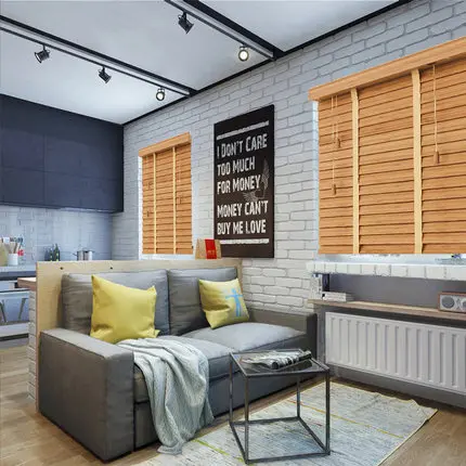 Blinds Manufacturer Supplying Wood blinds for office  /Kitchen/bedroom/living room