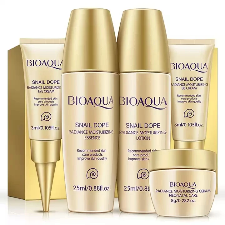 Косметика, увлажняющий уход за лицом, отбеливающий мини-размер, подарочный набор для путешествий, Питательный Укрепляющий набор для ухода за кожей улитки