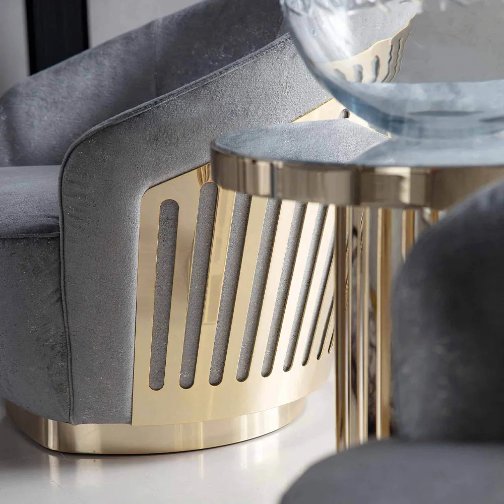 Luxury Italian style Best Selling Modern Leisure chair for Living Room Leisure Chair