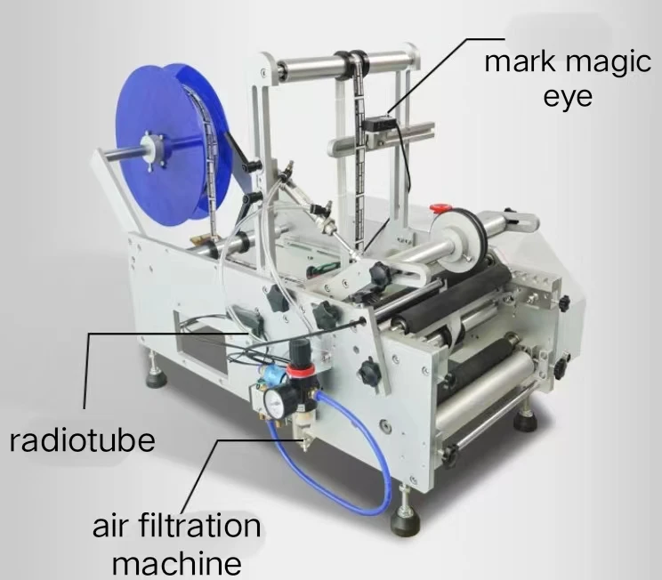 Hot Selling Semi-automatic Labeling Machine Self-adhesive Labeling Machine Automatic Wine Bottle Labeling Machine