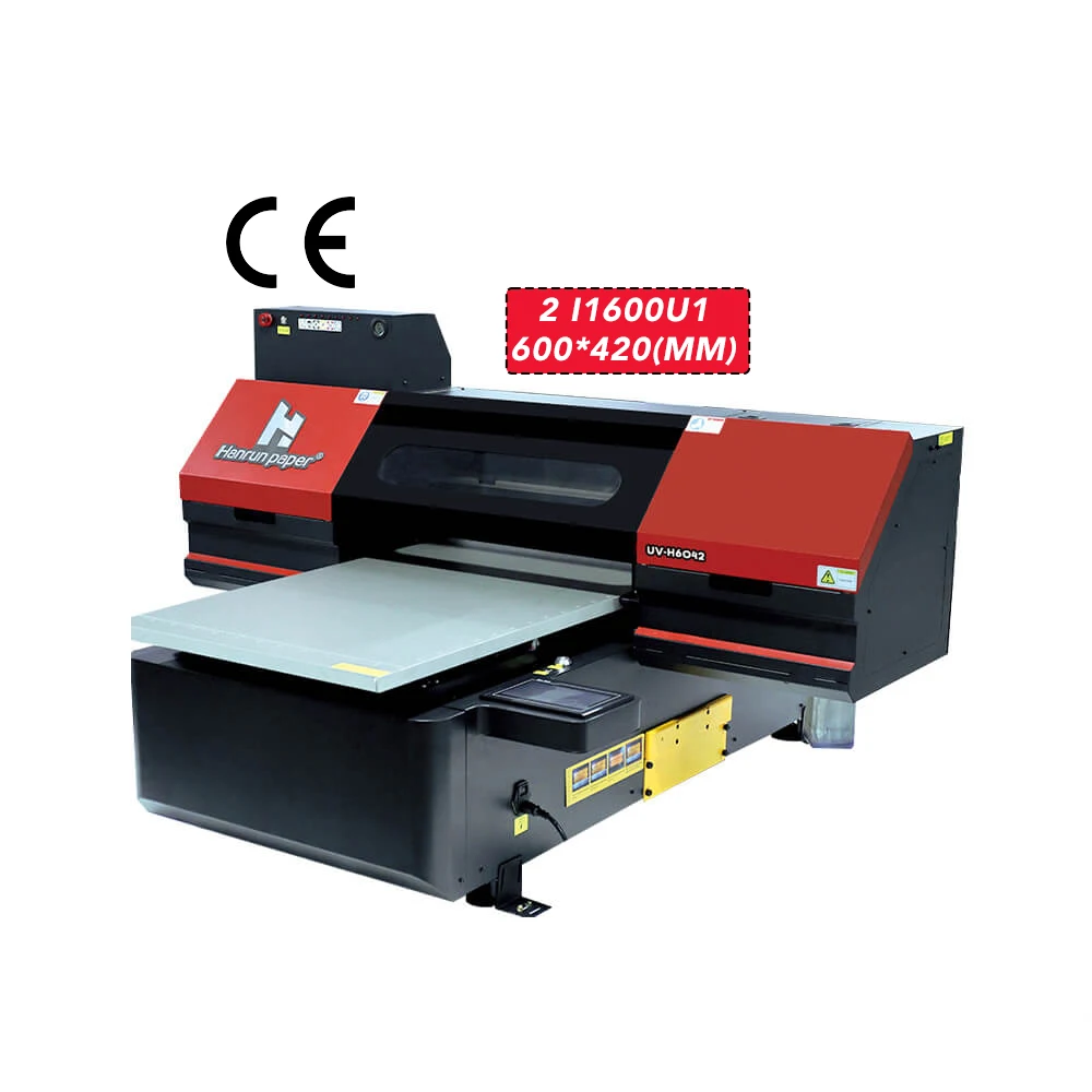 профессиональный 60cm uv dtf планшетный принтер печатная машина с 2 головками epsn i1600
