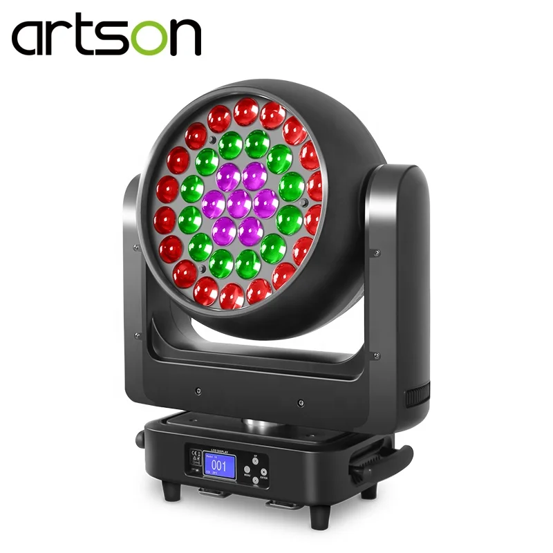 37 x 25w RGBW 4in1 Led Moving Head light Stage light for DJ show disco club