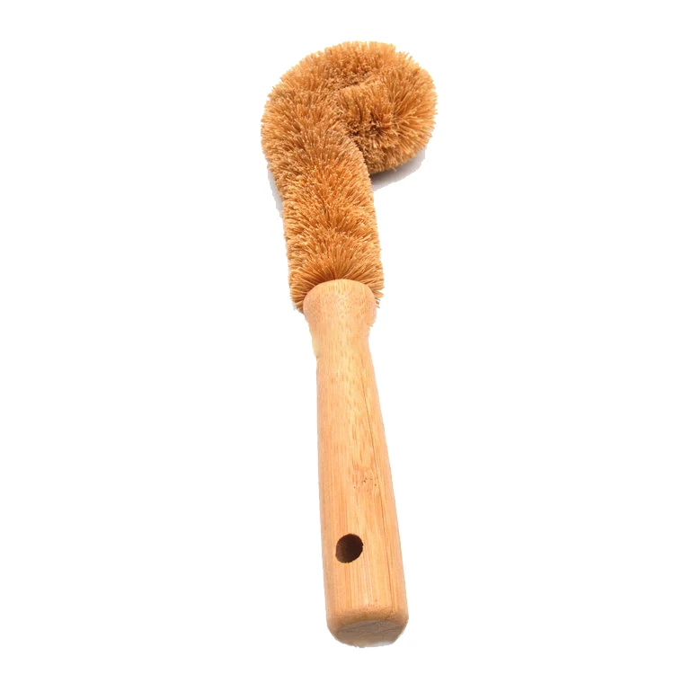 Eco-friendly dish brush with long handle