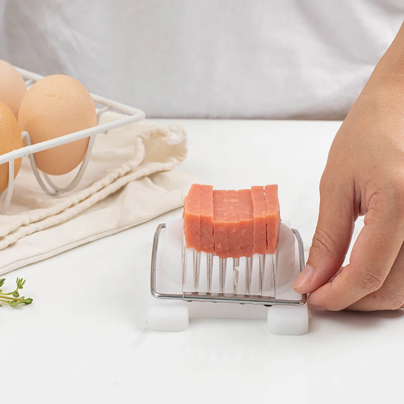 hot sale kitchen gadget egg  tool Egg Cutter Strawberry Slicer Stainless Steel Wire Egg Slicer for fruit