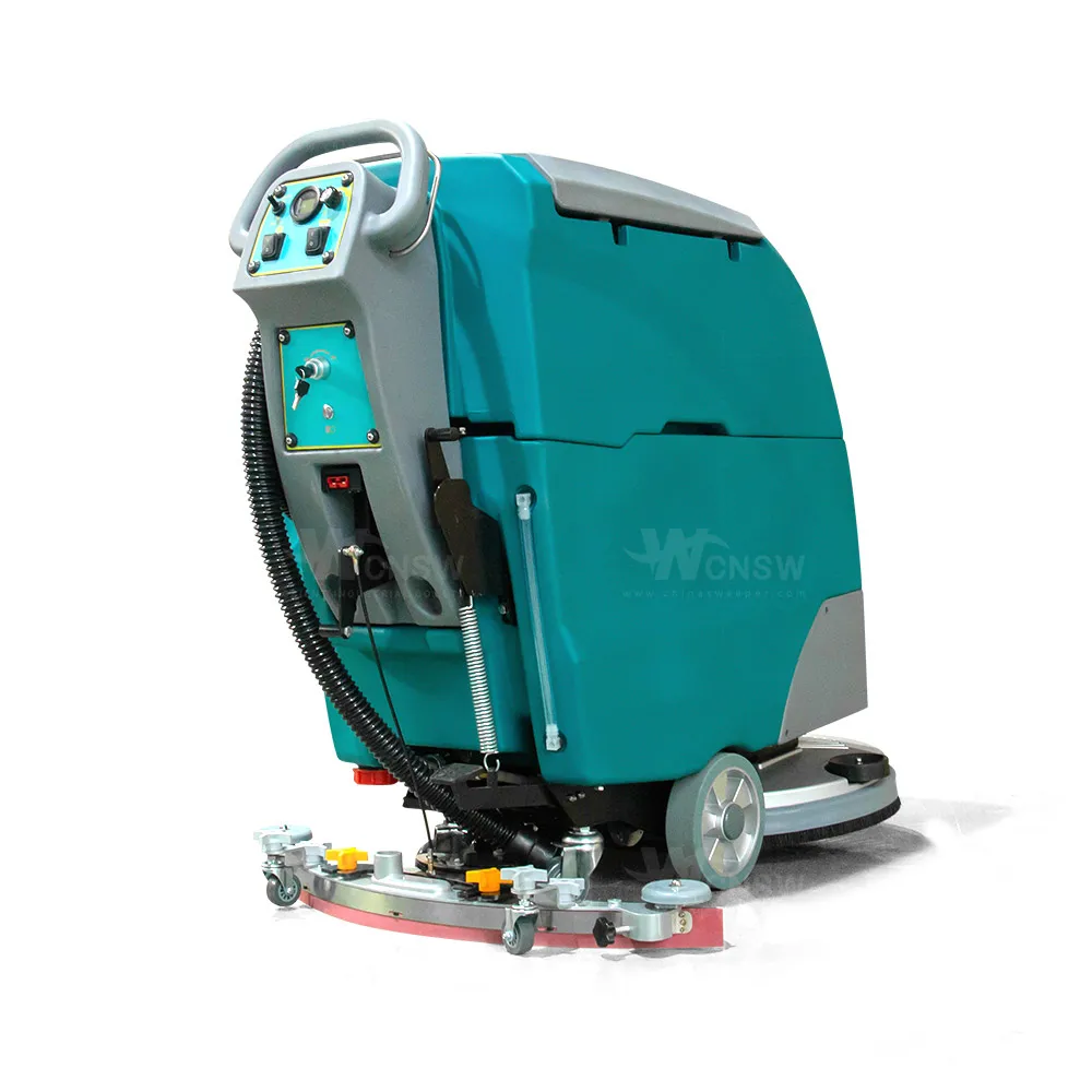 OR-V6-BT(Z) Pure Electric Single Brush Battery Type Floor Scrubber industrial power floor scrubber
