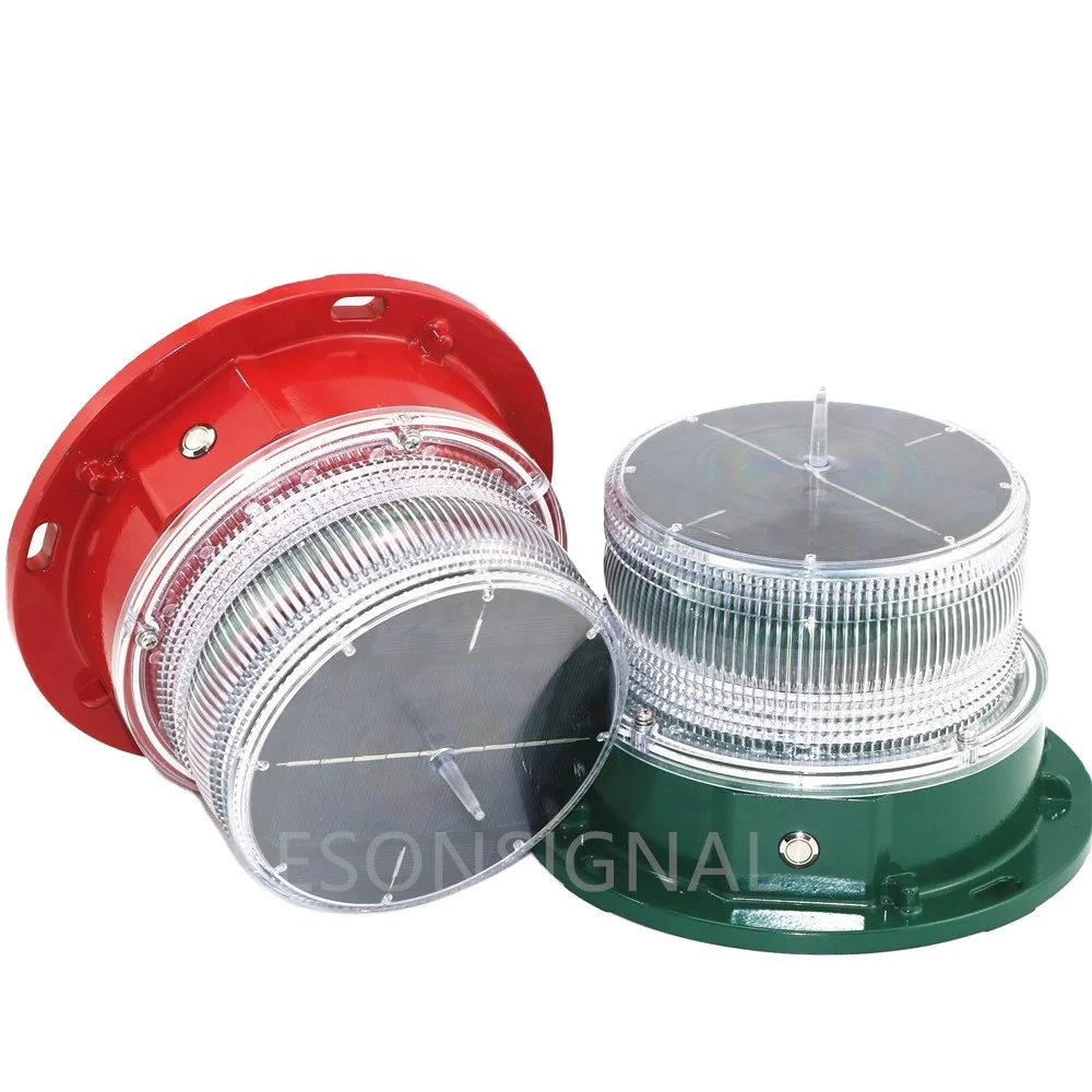 Low intensity aircraft safety  building flashing warning lights