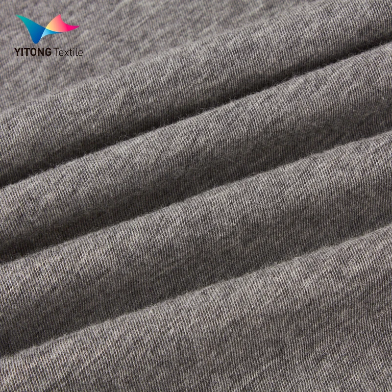 Factory Supply 128 gsm Cotton Wool Knit Fabric 70% Cotton 30% Wool Fabric for Thermal Pajamas Fabric