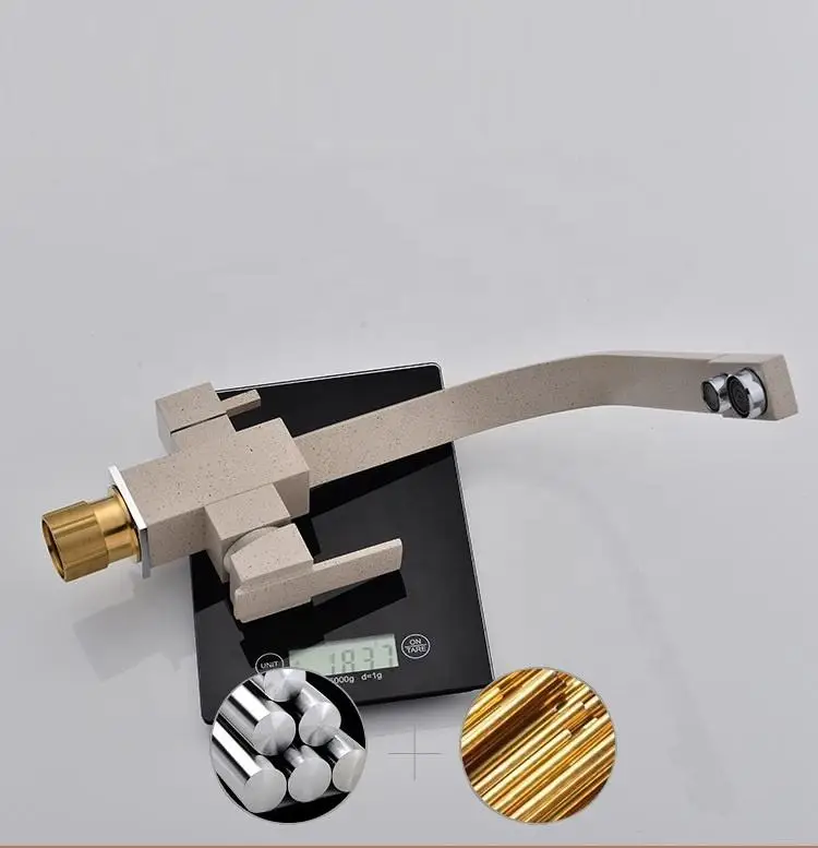 Dual Handle 3 in 1 Water Filter Purifier Faucets Kitchen Taps Faucet Sink Faucet