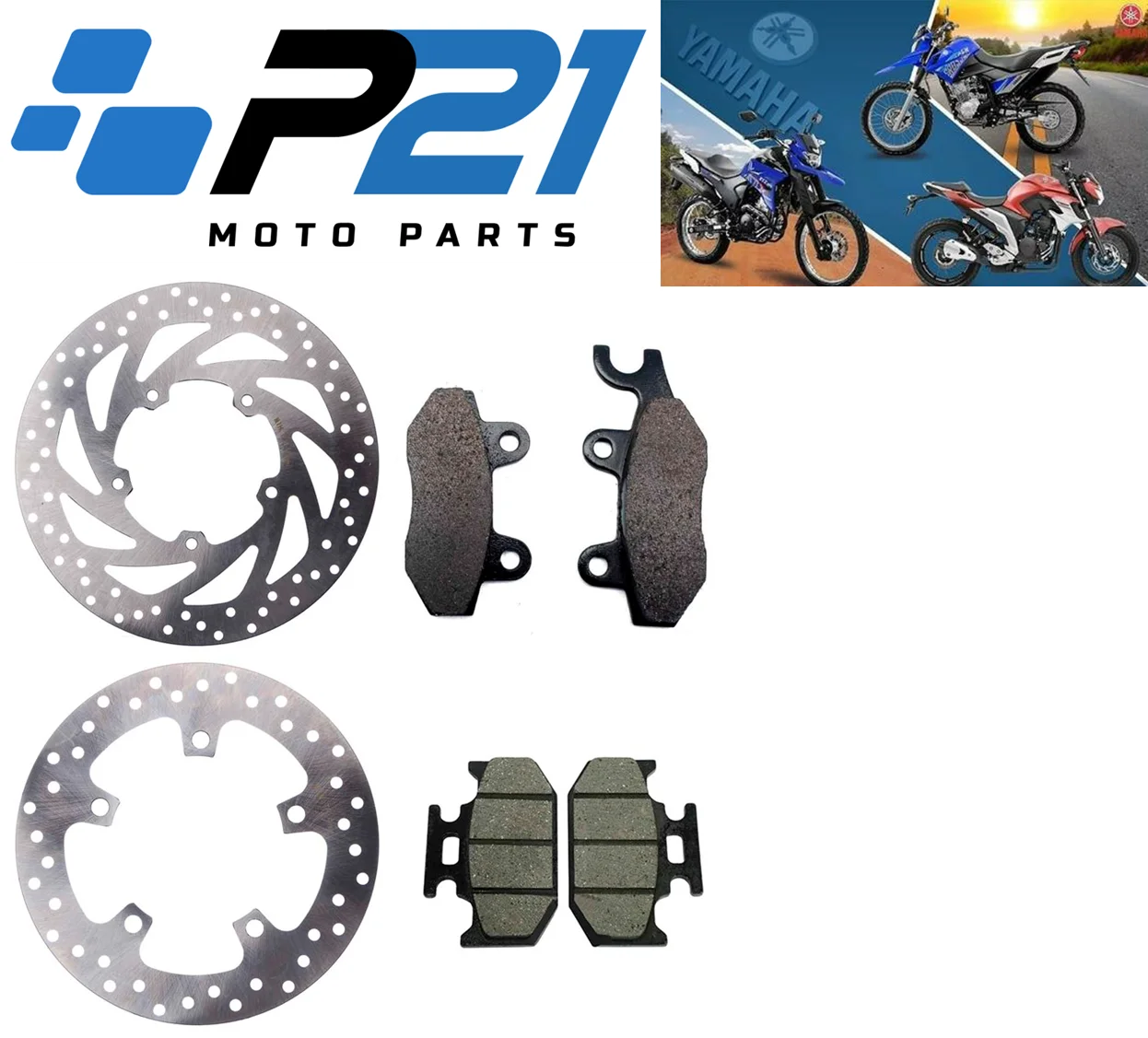 CG 12 150 CBX 200 Wholesale Motorcycle Parts Semi-metal Brake Pad Thickness Motorcycle