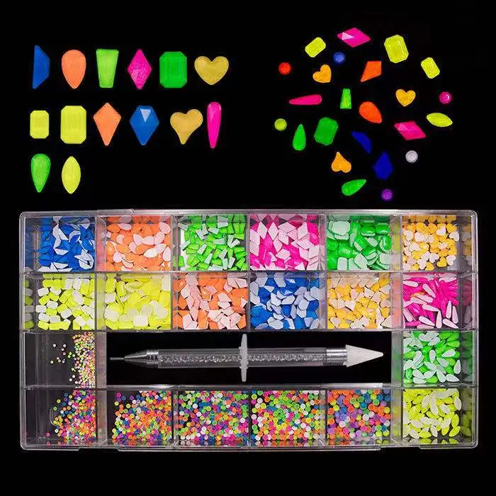 Блестящие Стразы для ногтей, подвески для ногтей, кристалл разной формы, Необычные плоские Стразы для ногтей