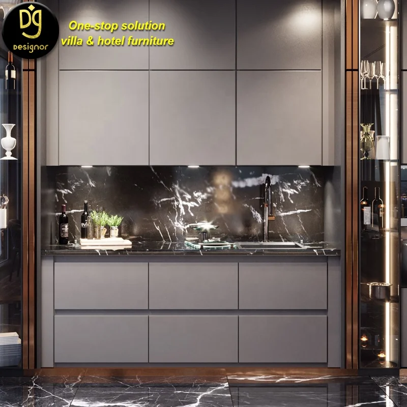Современный комплект мебели DG под заказ Suites деревянные шкафы роскошный полноразмерный шкаф для спальни