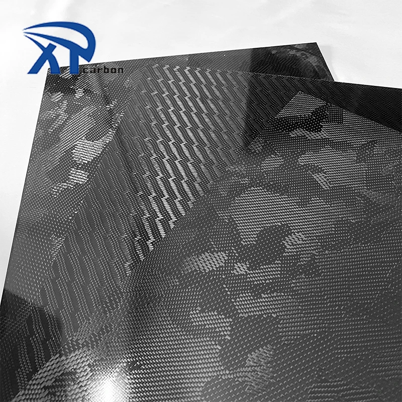 High Strength 100% 3k Carbon Fiber Plain Weave Glossy Or Matte Carbon Sheet