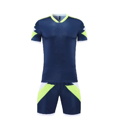 New season men sports club soccer wear jersey set football uniforms