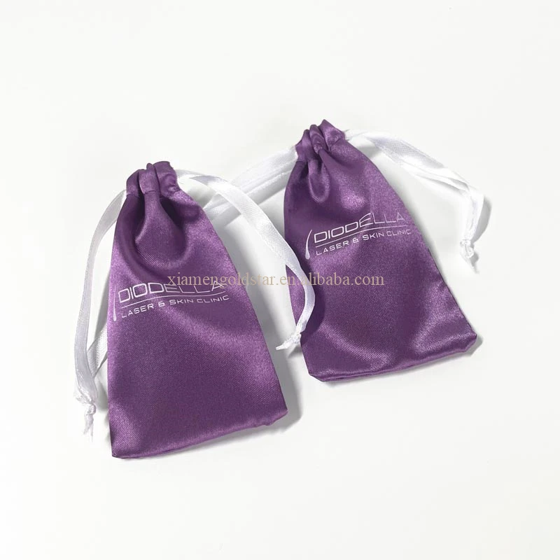 Luxury velvet pouches for necklace soft drawstring velvet jewelry pouches bag for gift with button